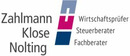 Logo Zahlmann Klose Nolting Partnerschaft mbB Wirtschaftsprüfer Steuerberater Rechtsanwalt in Löhne